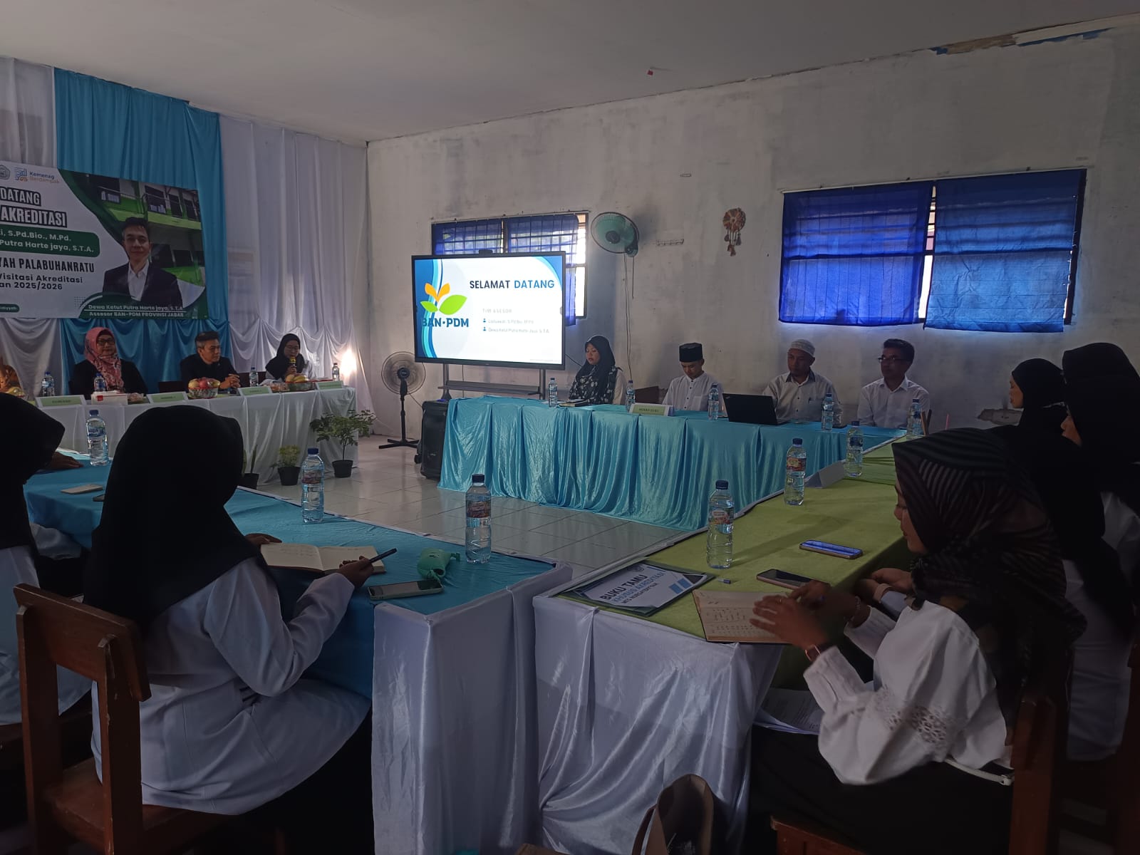 Visitasi akreditasi MTs Nursa'idiyyah